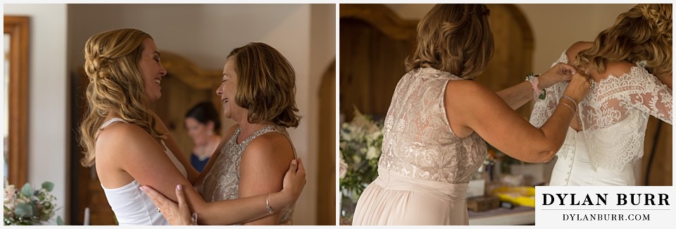 silverpick lodge wedding durango colorado getting ready