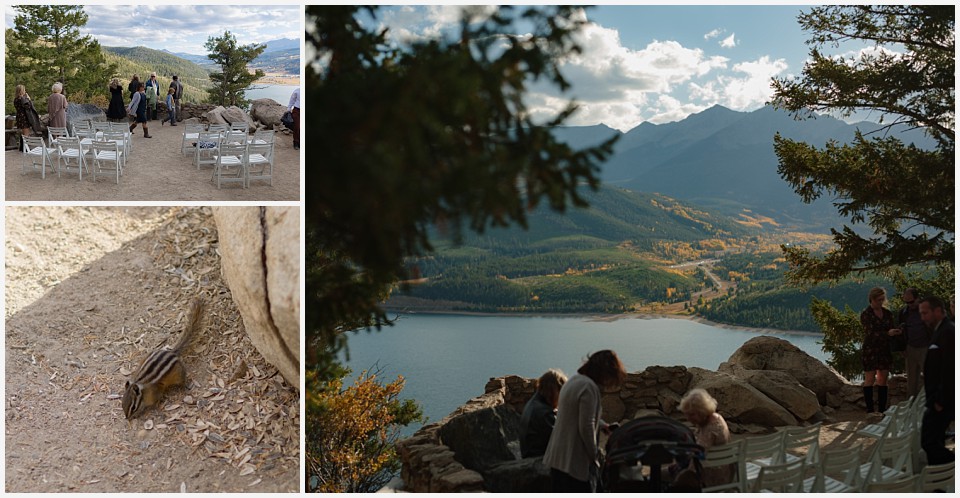 sapphire point fall colors in the mountains