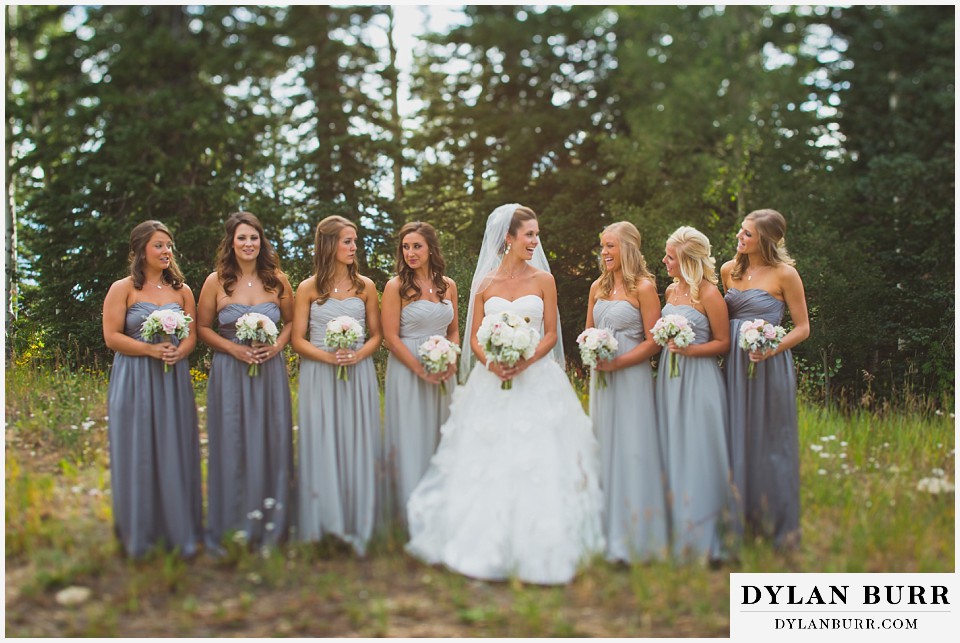 steamboat mountain weddings colorado bride and bridesmaids