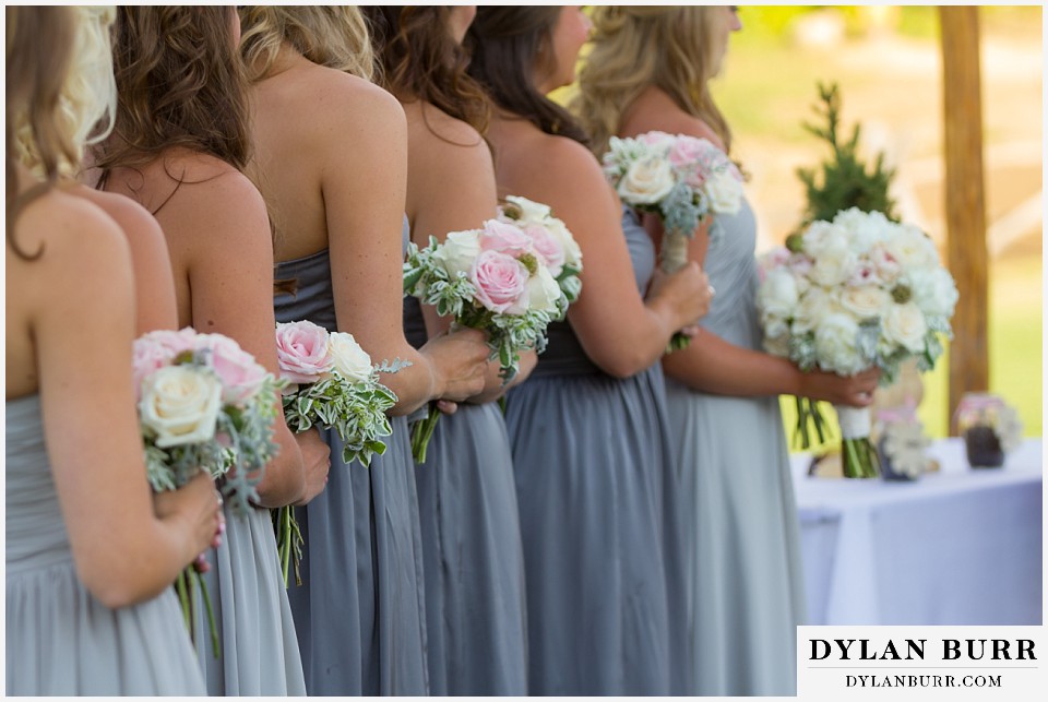 steamboat mountain weddings colorado bridesmaids bouquets