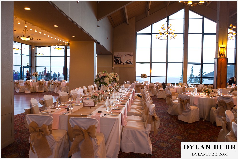 steamboat mountain weddings colorado tablesettings and centerpieces