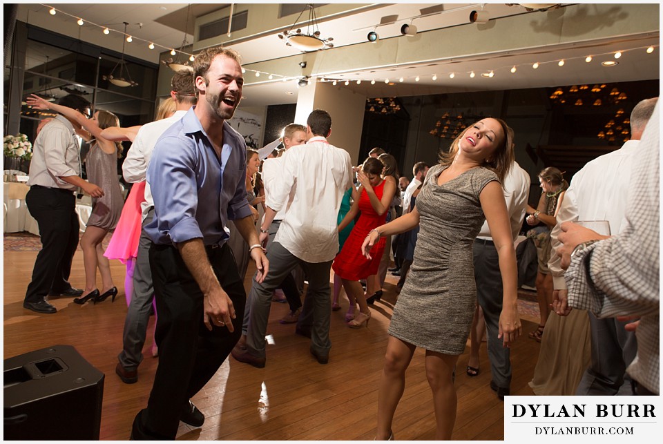 steamboat mountain weddings colorado funny reception candid moment