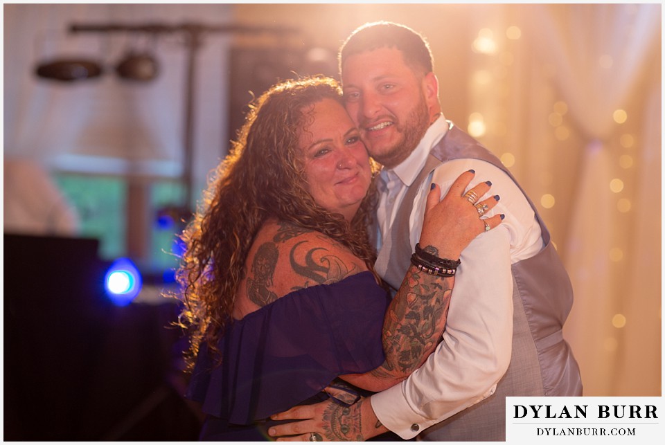 mother and son dance