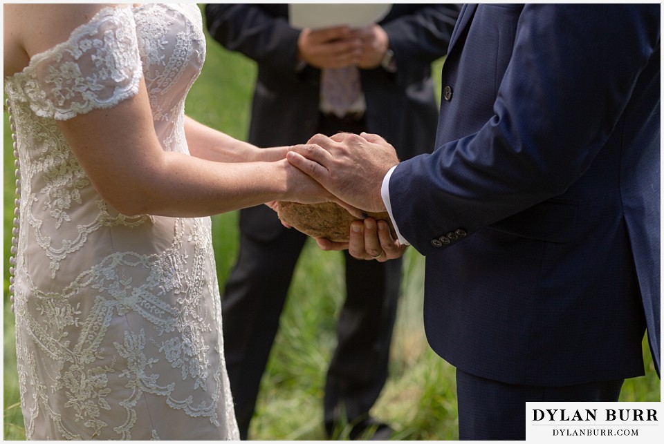 telluride colorado elopement wedding adventure wedding stone ceremony