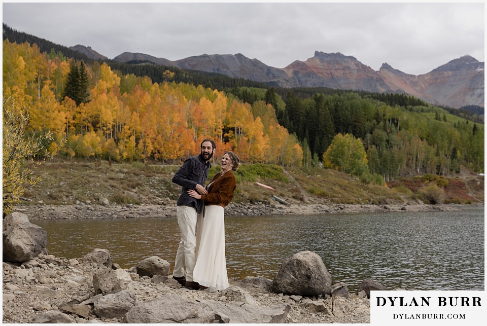 telluride trout lake elopement wedding