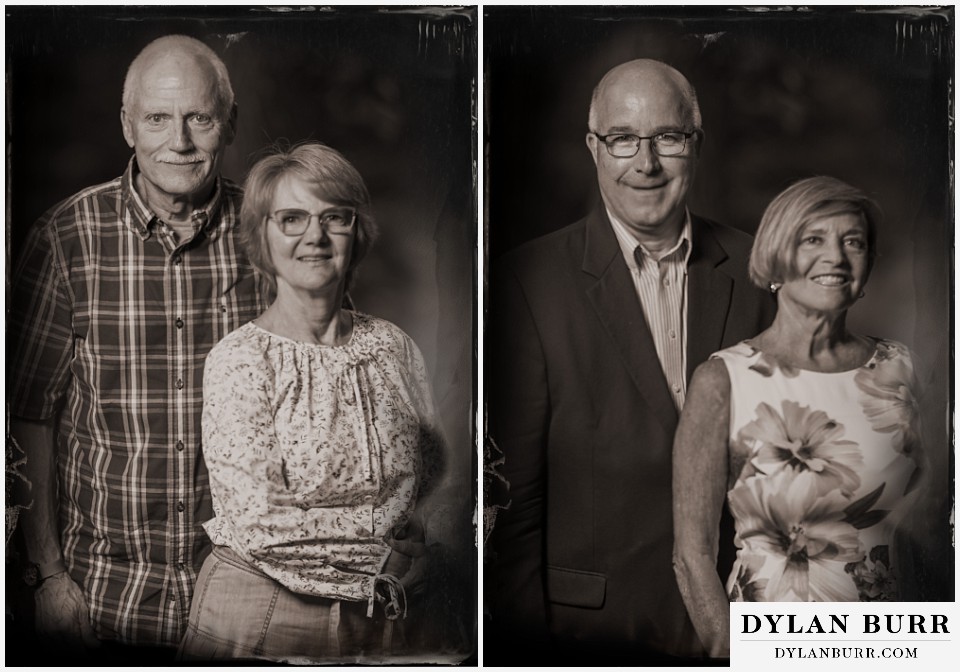 antique wedding photo booth in colorado