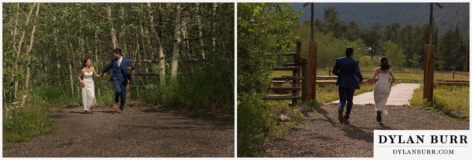 wild basin lodge hindu wedding meadow view