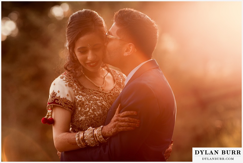 wild basin lodge hindu wedding couple