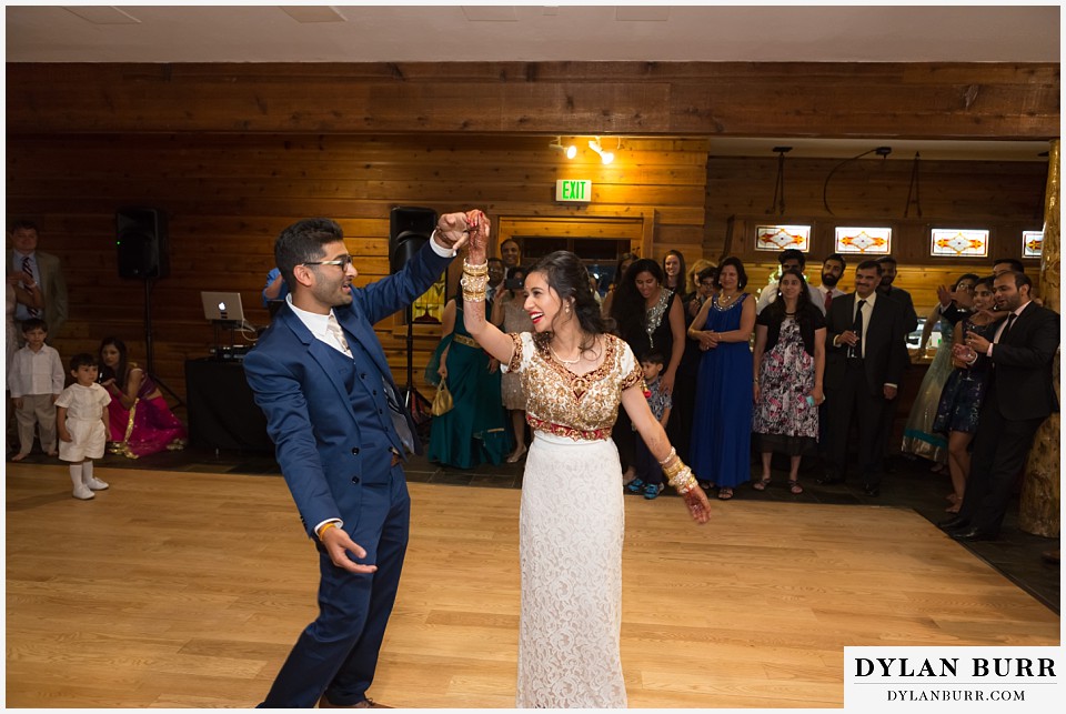 wild basin lodge hindu wedding first dance reception