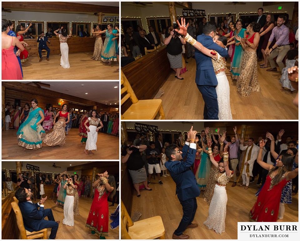 wild basin lodge hindu wedding bollywood dancing