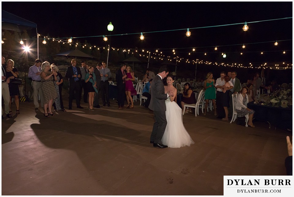 willow ridge manor wedding bride and groom first dance
