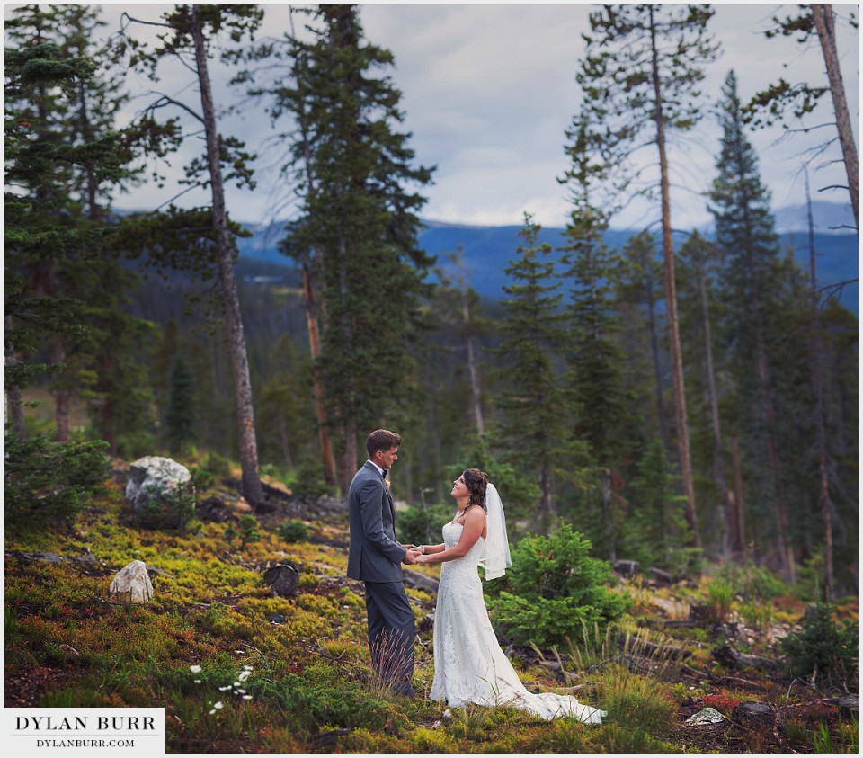 winter park colorado wedding lodge bride groom sunspot fall