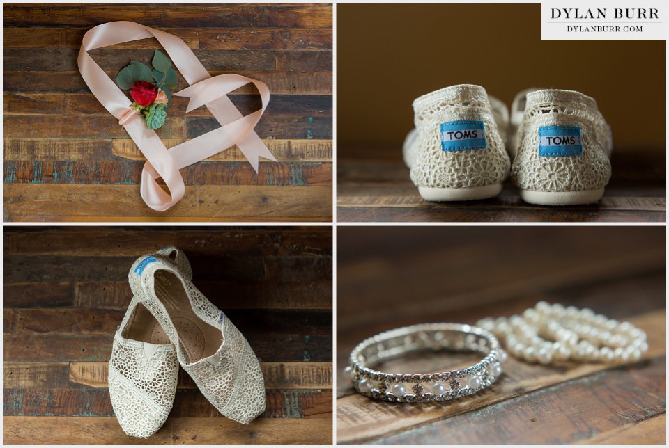 winter park wedding toms details slippers bridal