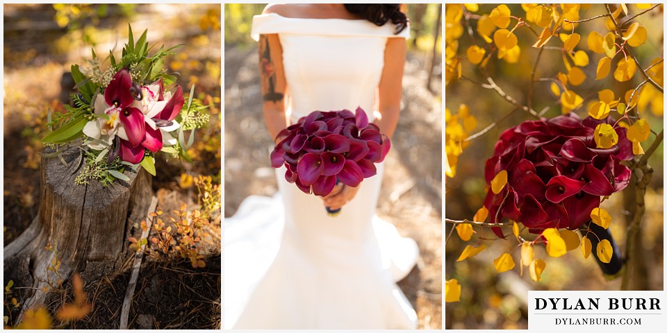 winter park mountain lodge wedding colorado bouquets