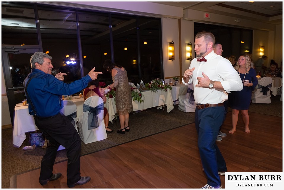 winter park mountain lodge wedding colorado brides father dancing