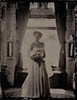 wedding tintype of bride at cherokee ranch and castle